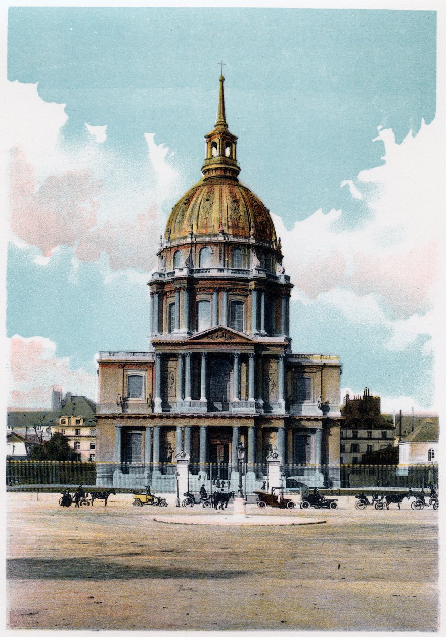 Les Invalides, Parijs, ca. 1900 door Unbekannt