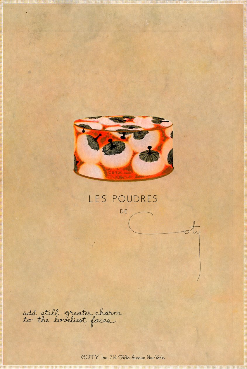 Les Poudres de Coty, ca. 1923 door Unbekannt