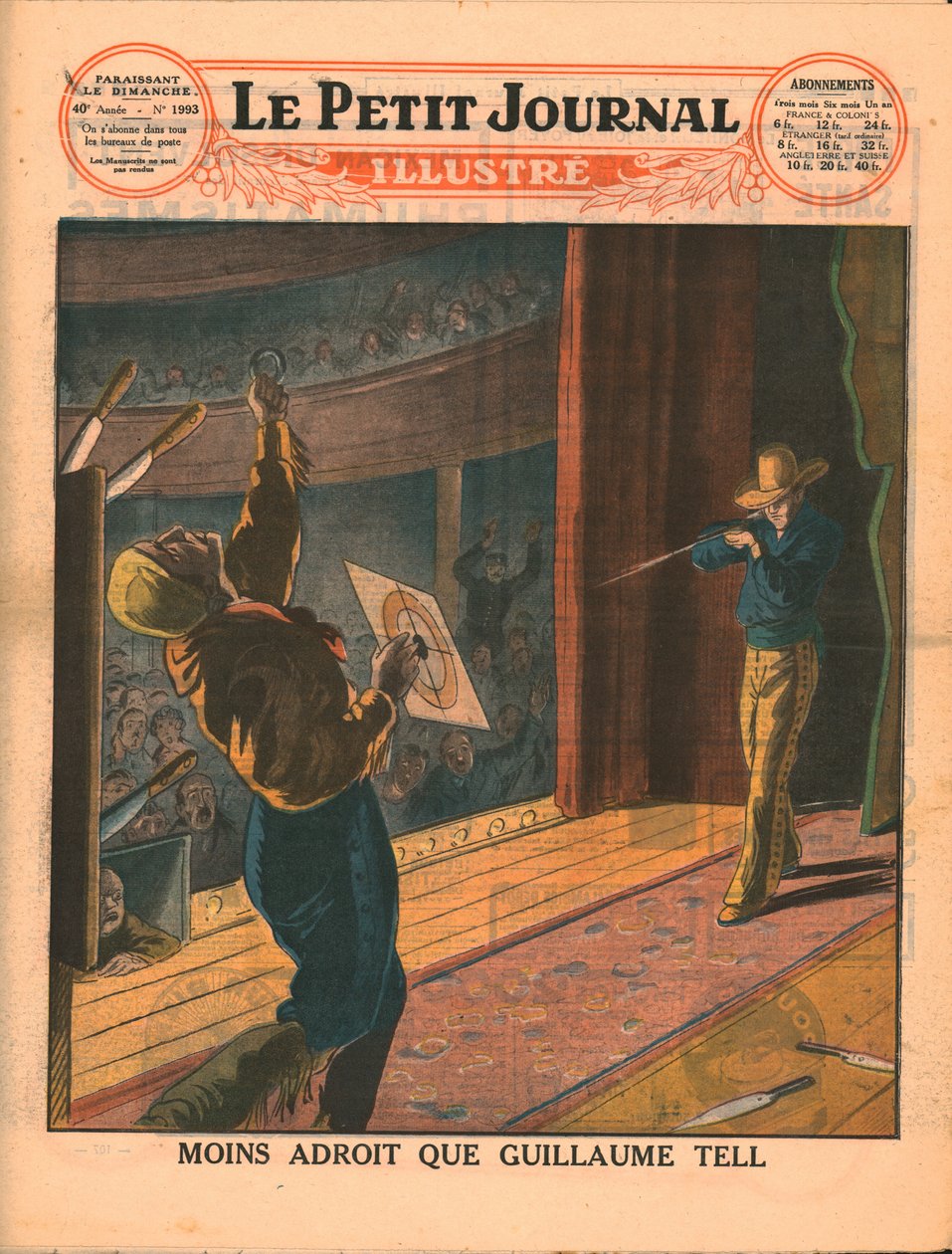 Minder nauwkeurig dan Willem Tell, 1929 door Unbekannt