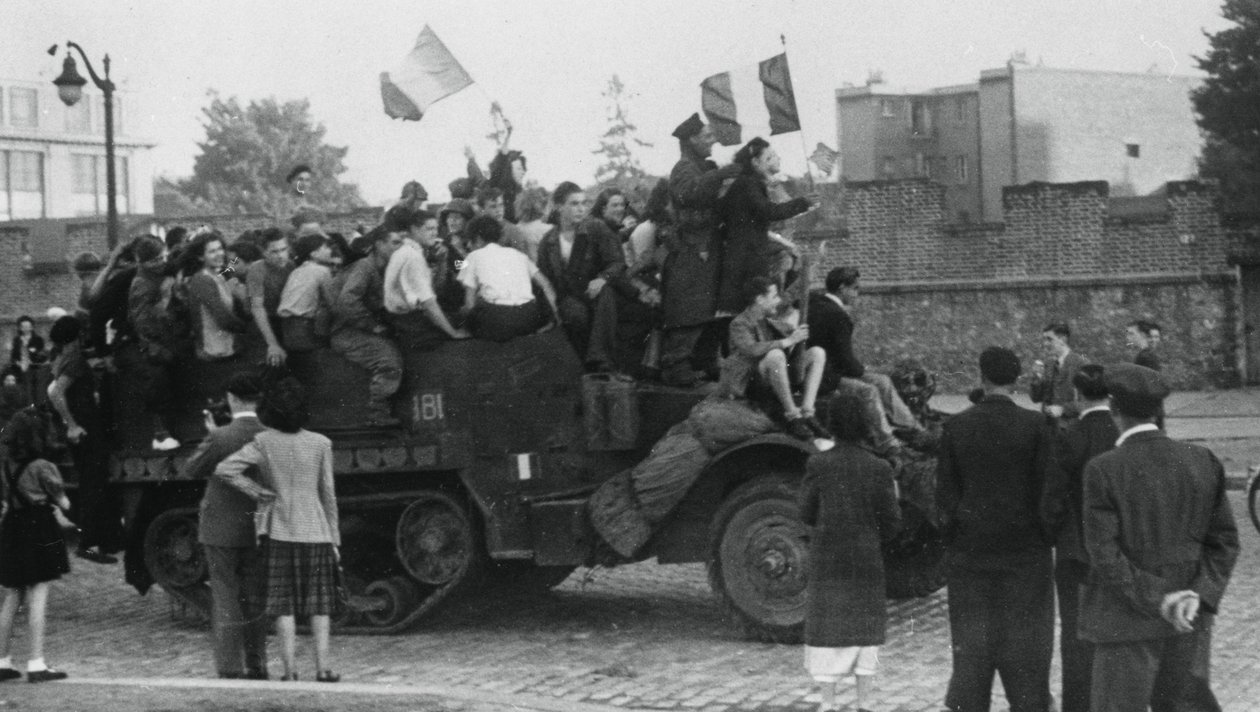 Bevrijding van Parijs, augustus 1944 door Unbekannt