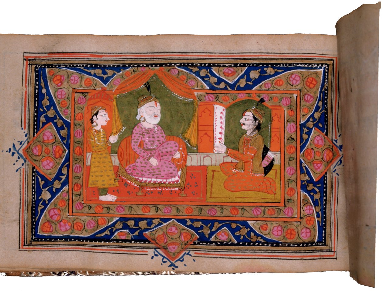 Leven van Krishna, ca. 18e - 19e eeuw door Unbekannt