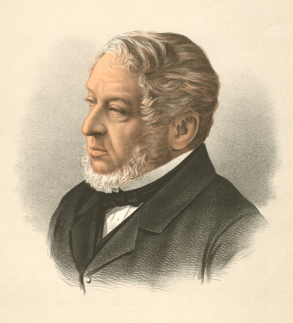 Lionel Nathan de Rothschild, Baron Rothschild, c1880 door Unbekannt