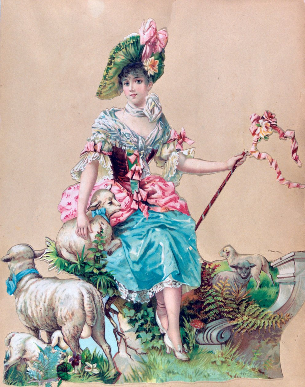 Klein Bo Peep door Unbekannt