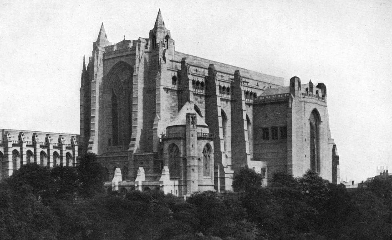 Kathedraal van Liverpool, 1924-1926 door Unbekannt