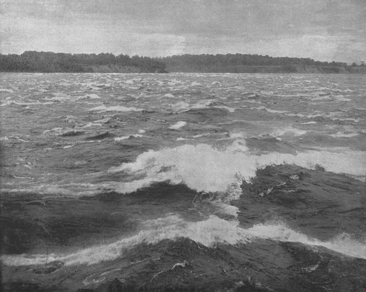 Long Sault Rapids, St. Lawrence Rivier, Canada, ca. 1900 door Unbekannt