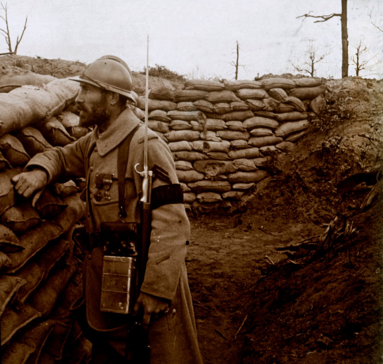 Uitkijk, ca. 1914-1918 door Unbekannt