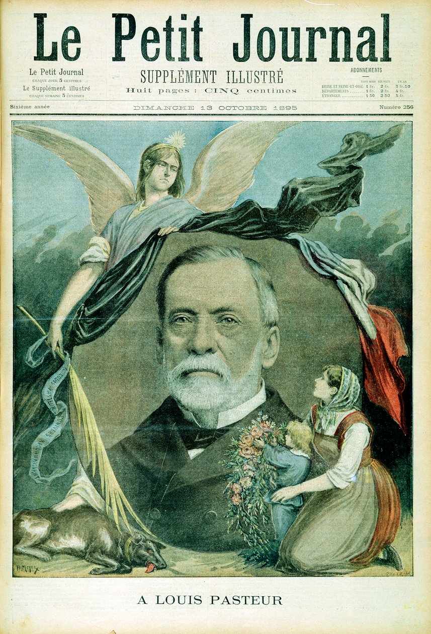 Louis Pasteur, Franse chemicus, 1895 door Unbekannt