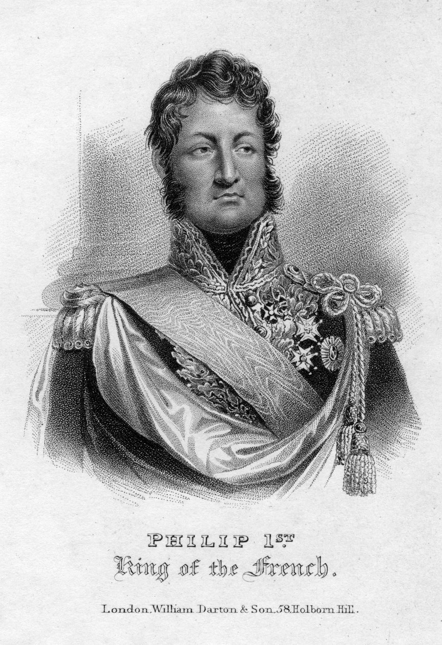 Louis Philippe I, koning van Frankrijk door Unbekannt