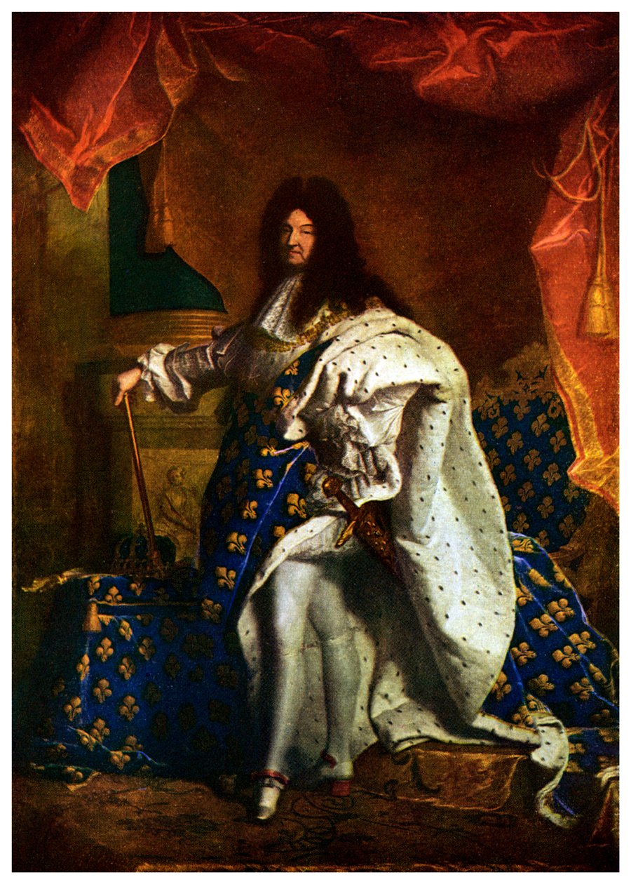 Lodewijk XIV, Koning van Frankrijk, 1701 door Unbekannt