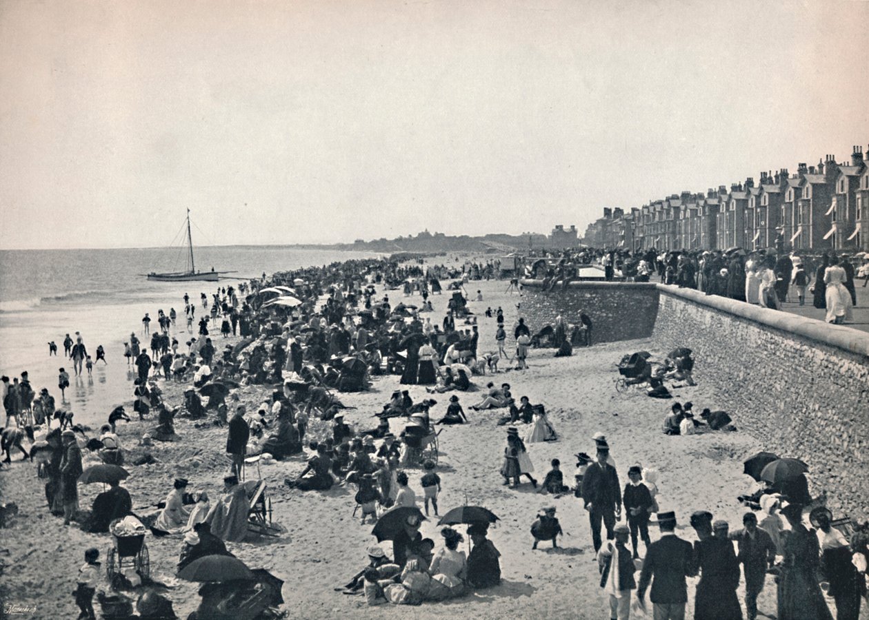 Lowestoft - Op het Zand, 1895 door Unbekannt