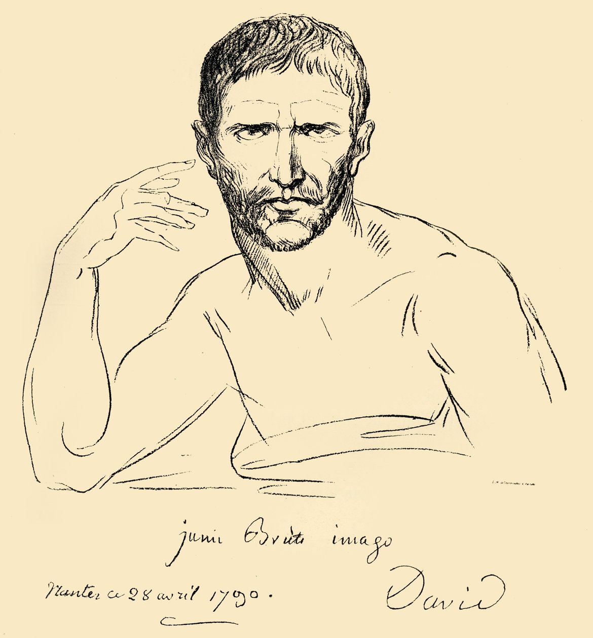 Lucius Junius Brutus, 1790, 1903 door Unbekannt