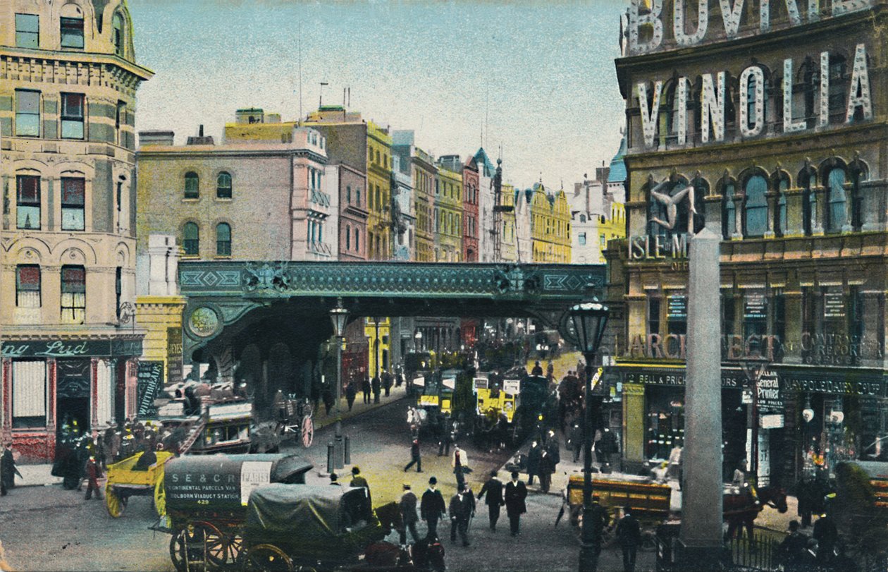 Ludgate Hill, Londen, 1904 door Unbekannt