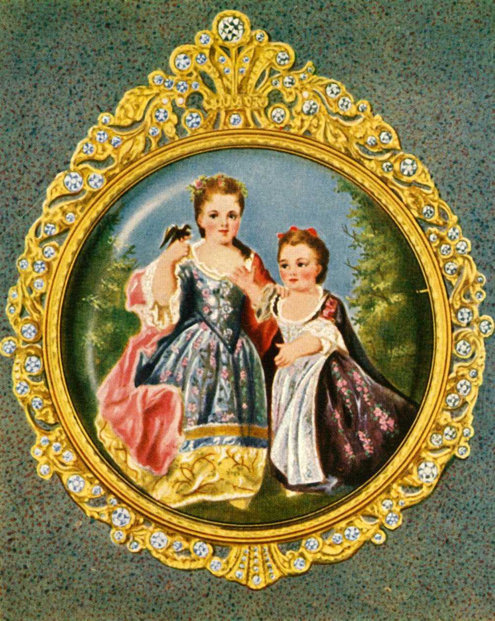 Dochters van Lodewijk XV, 1933 door Unbekannt