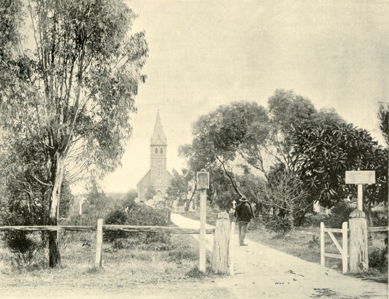 Lutherse Kerk, Tanunda, 1901 door Unbekannt