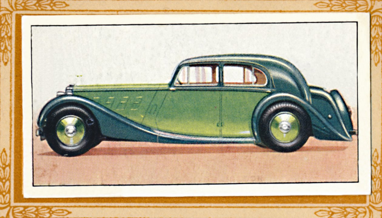 M.G. Twee-liter salon, ca. 1936 door Unbekannt