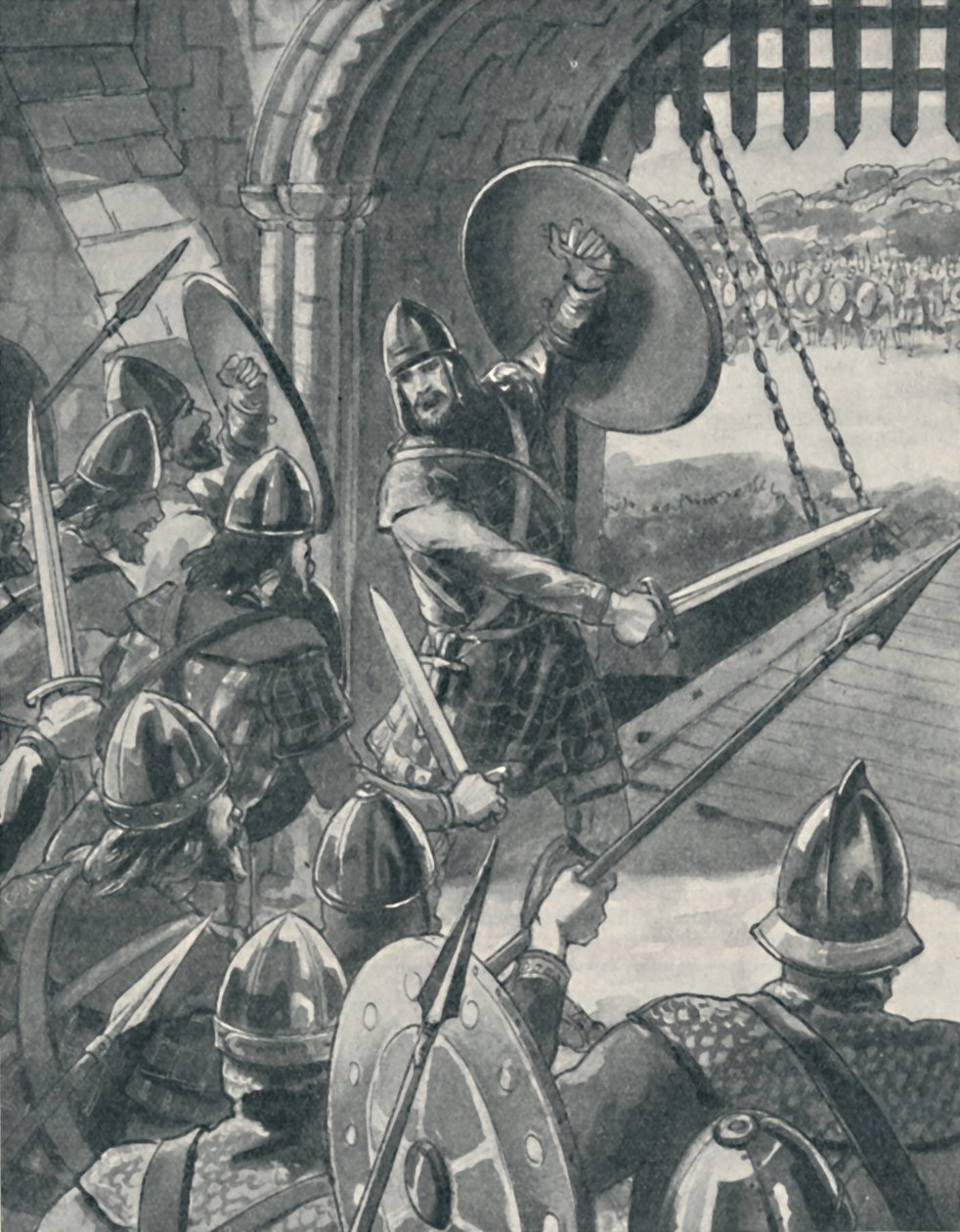 Macbeth was een koppige krijger door Unbekannt