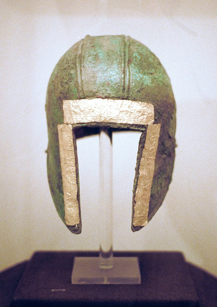 Macedonische helm, 3e eeuw v.Chr. door Unbekannt