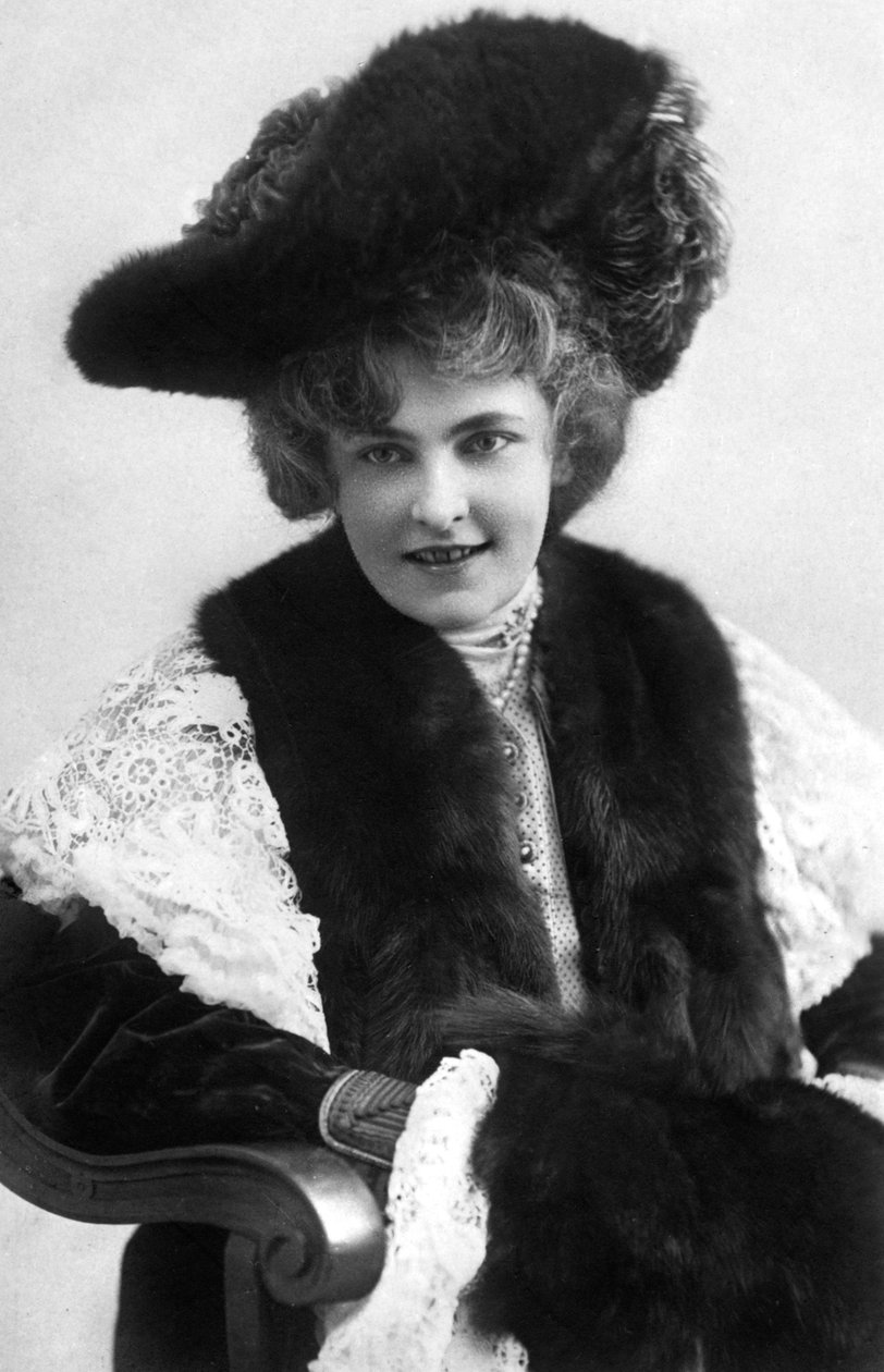 Madge Lessing 1866-1932, Duitse actrice, 1900s door Unbekannt