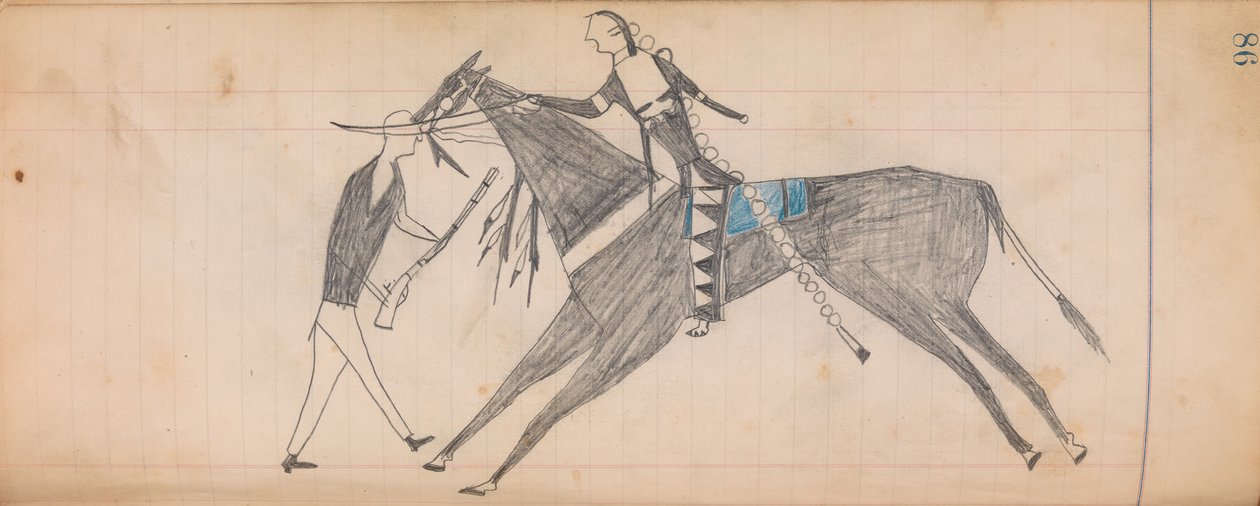 Maffet Ledger: Tekening door Unbekannt