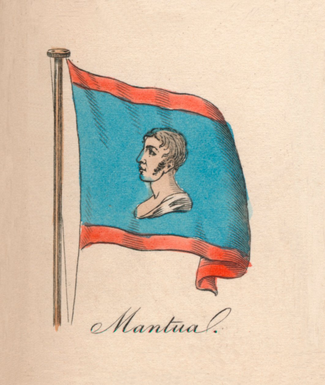 Mantua, 1838 door Unbekannt