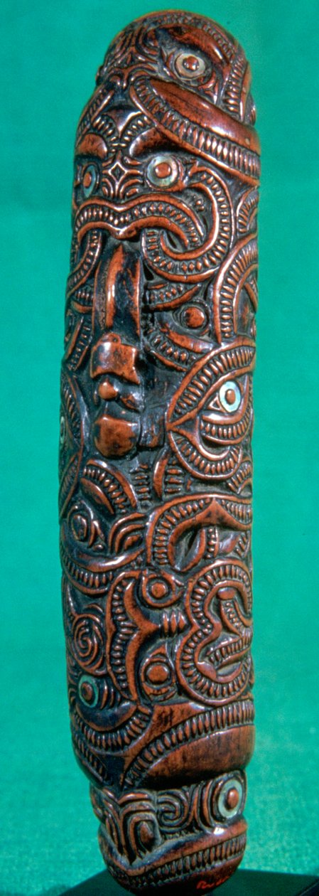 Maori fluit koauau, Nieuw-Zeeland door Unbekannt