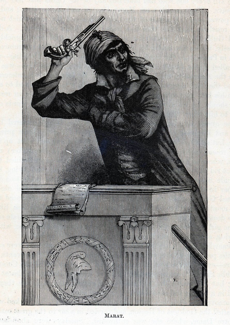 Marat, 1882 door Unbekannt