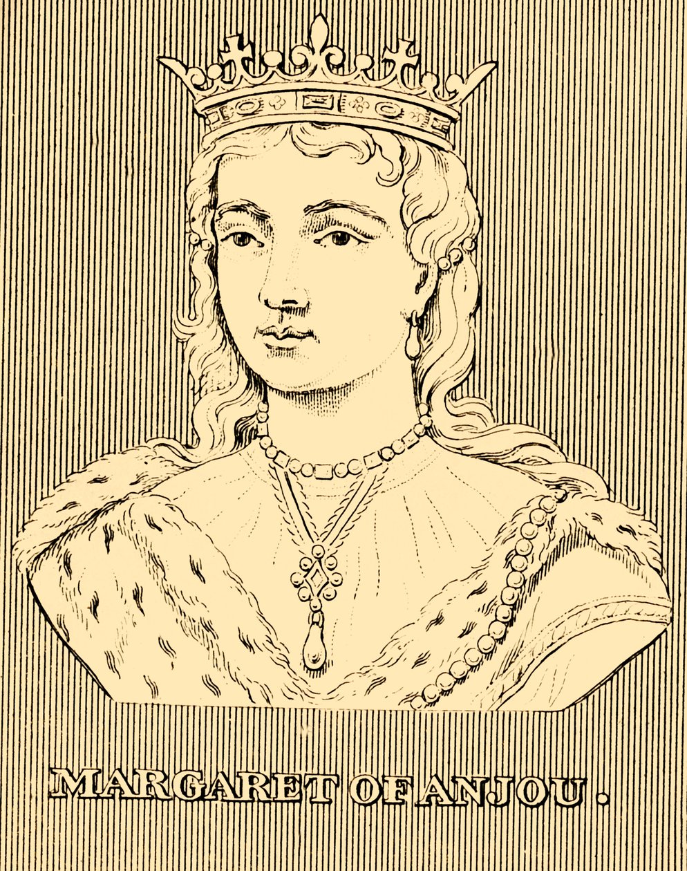 Margaretha van Anjou, 1430-1482, 1830 door Unbekannt