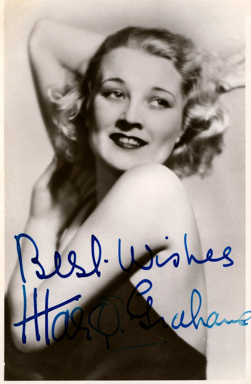 Margot Grahame 1911-1982, Engelse actrice, 20e eeuw door Unbekannt