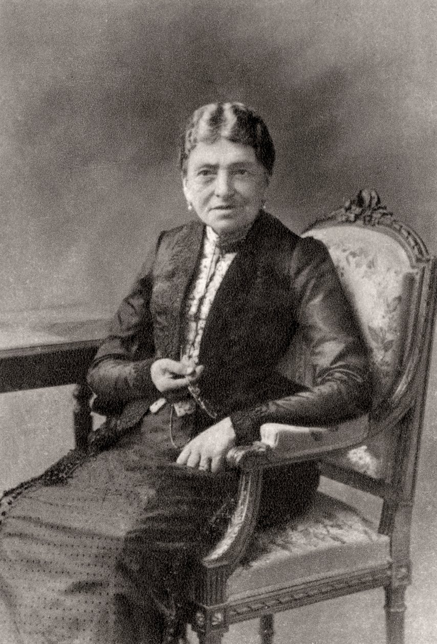 Marie-Louise Jay Cognacq, Franse winkelier, 1912 door Unbekannt