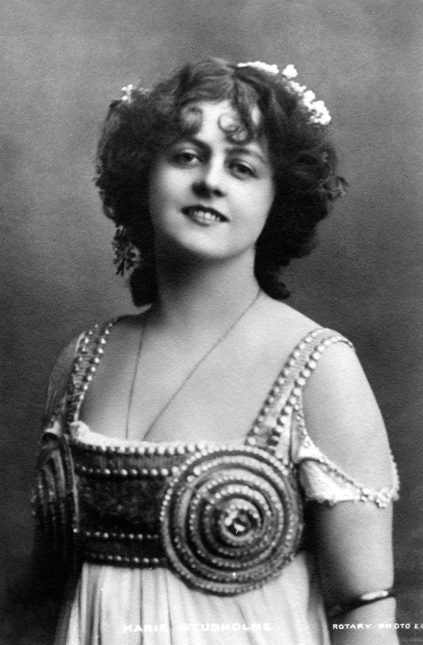 Marie Studholme 1875-1930, Engelse actrice, jaren 1900 door Unbekannt