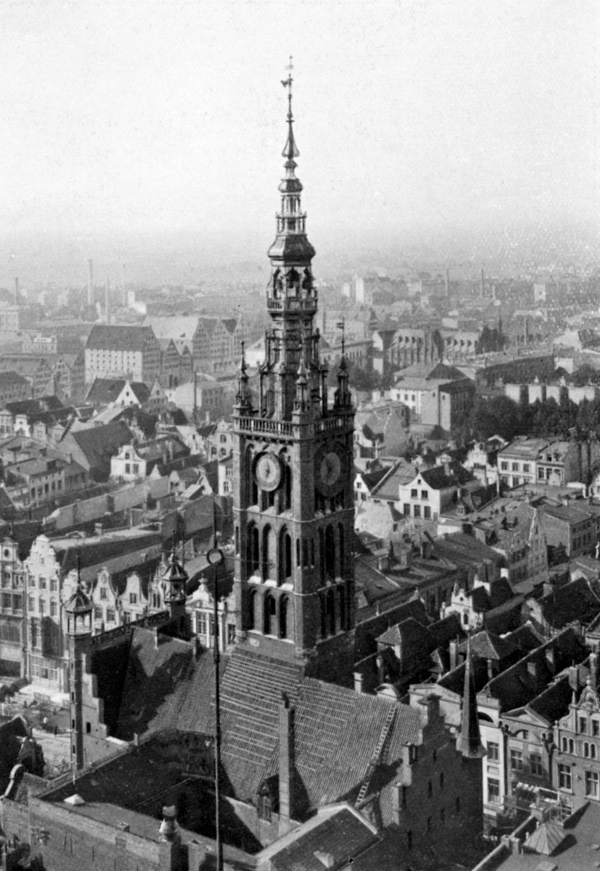 Marienkirche kerktoren, Duitsland, 1926 door Unbekannt