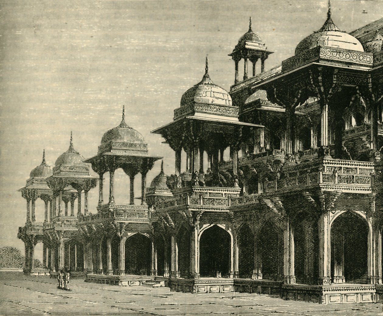 Mausoleum van Akbar, Secundra door Unbekannt