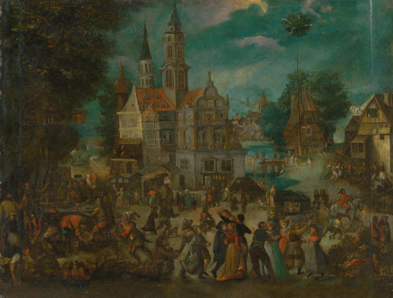 Meivieringen (Vieringen buiten het kasteel) door Unbekannt