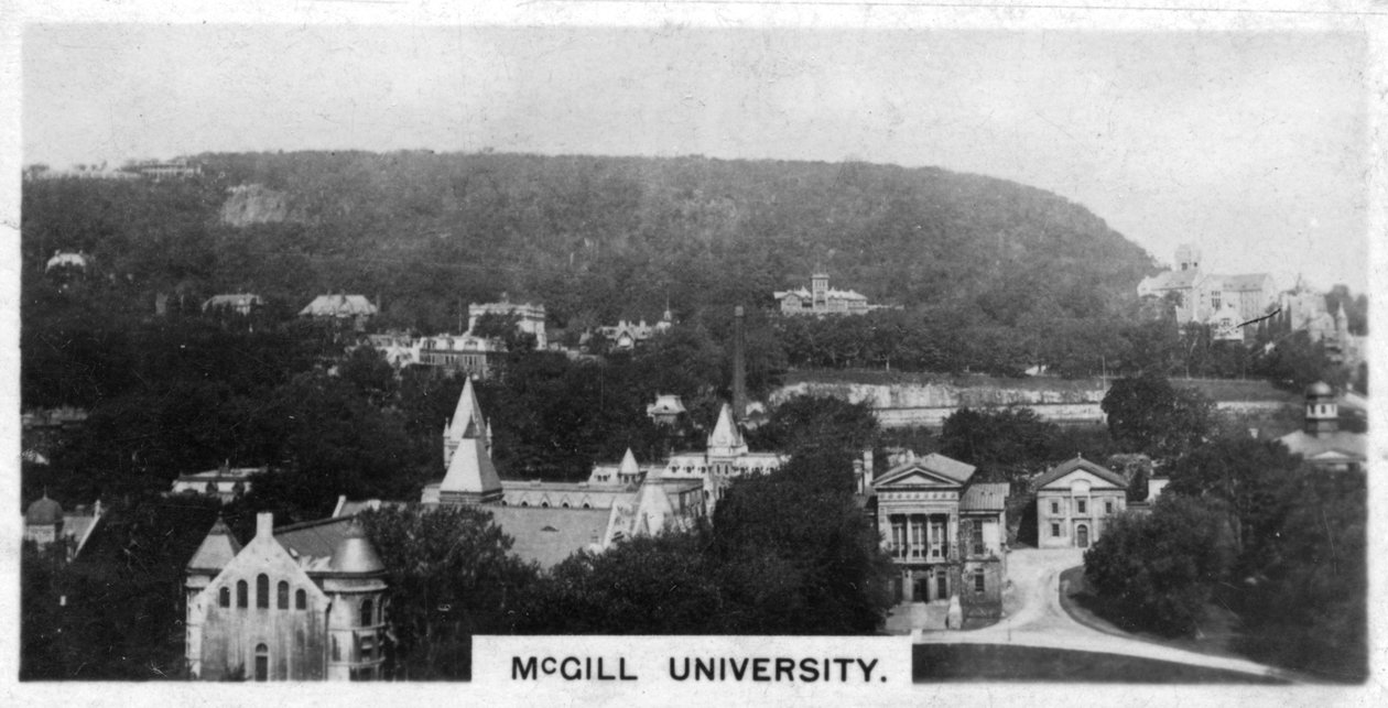 McGill University, Montreal, Canada, ca. 1920s door Unbekannt