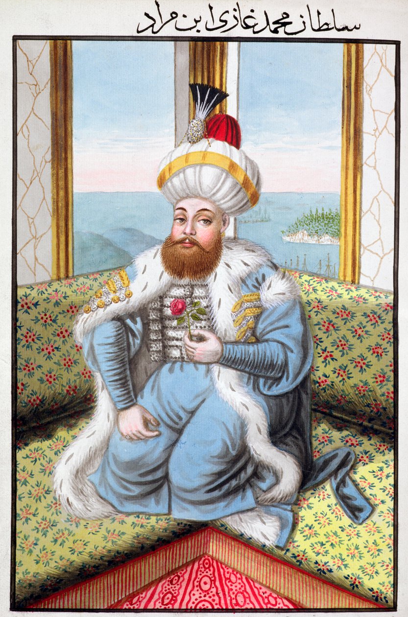 Mehmed II, Ottomaanse Keizer door Unbekannt