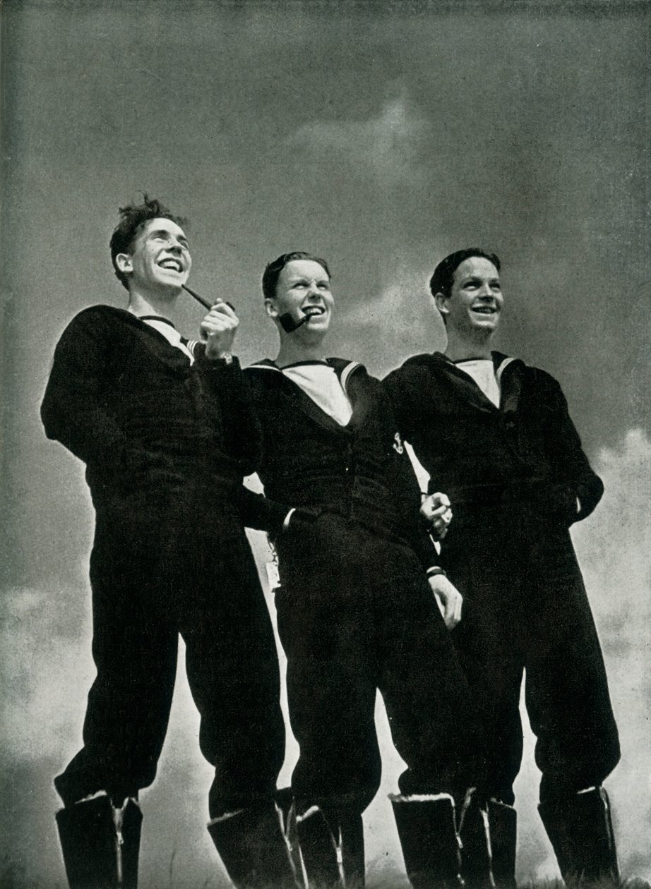 Mannen van de Koninklijke Marine, c1943 door Unbekannt