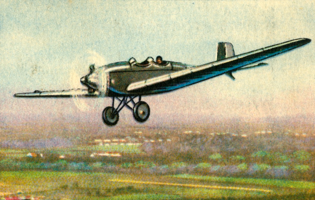 Messerschmitt M 23b vliegtuig, 1920s, 1932 door Unbekannt