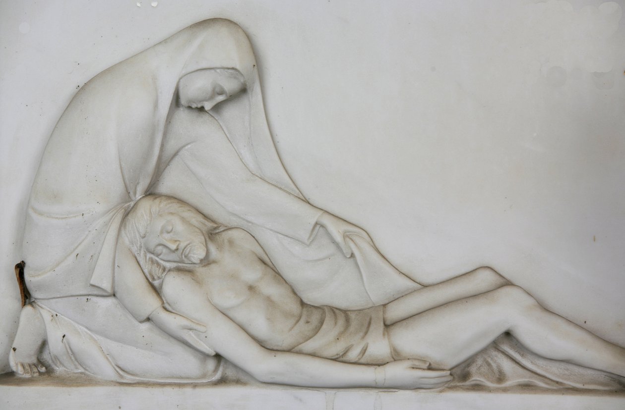 Monumentale begraafplaats van Milaan: Pietà, Milaan, Italië door Unbekannt