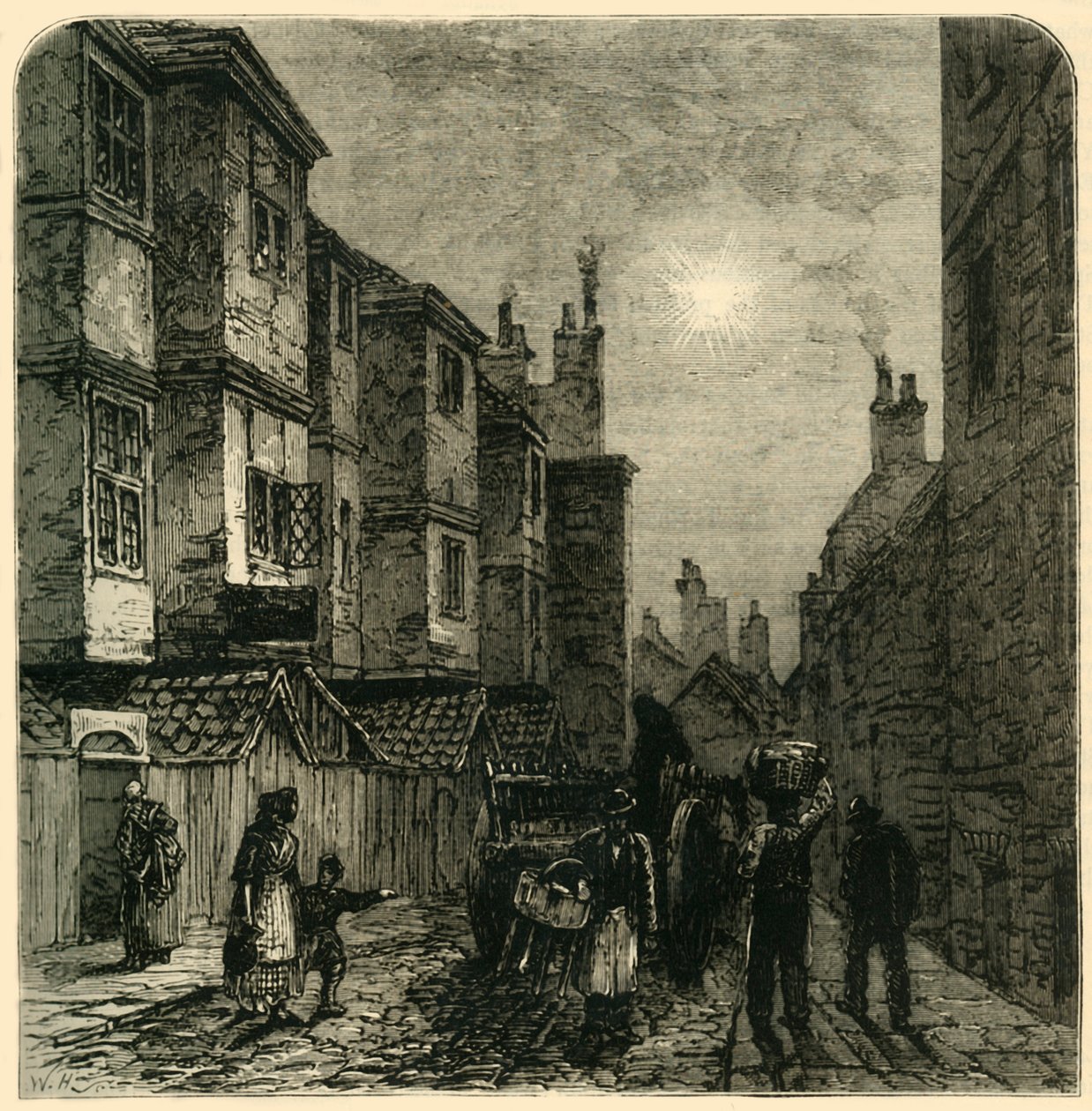 Milford Lane in 1820, 1881 door Unbekannt