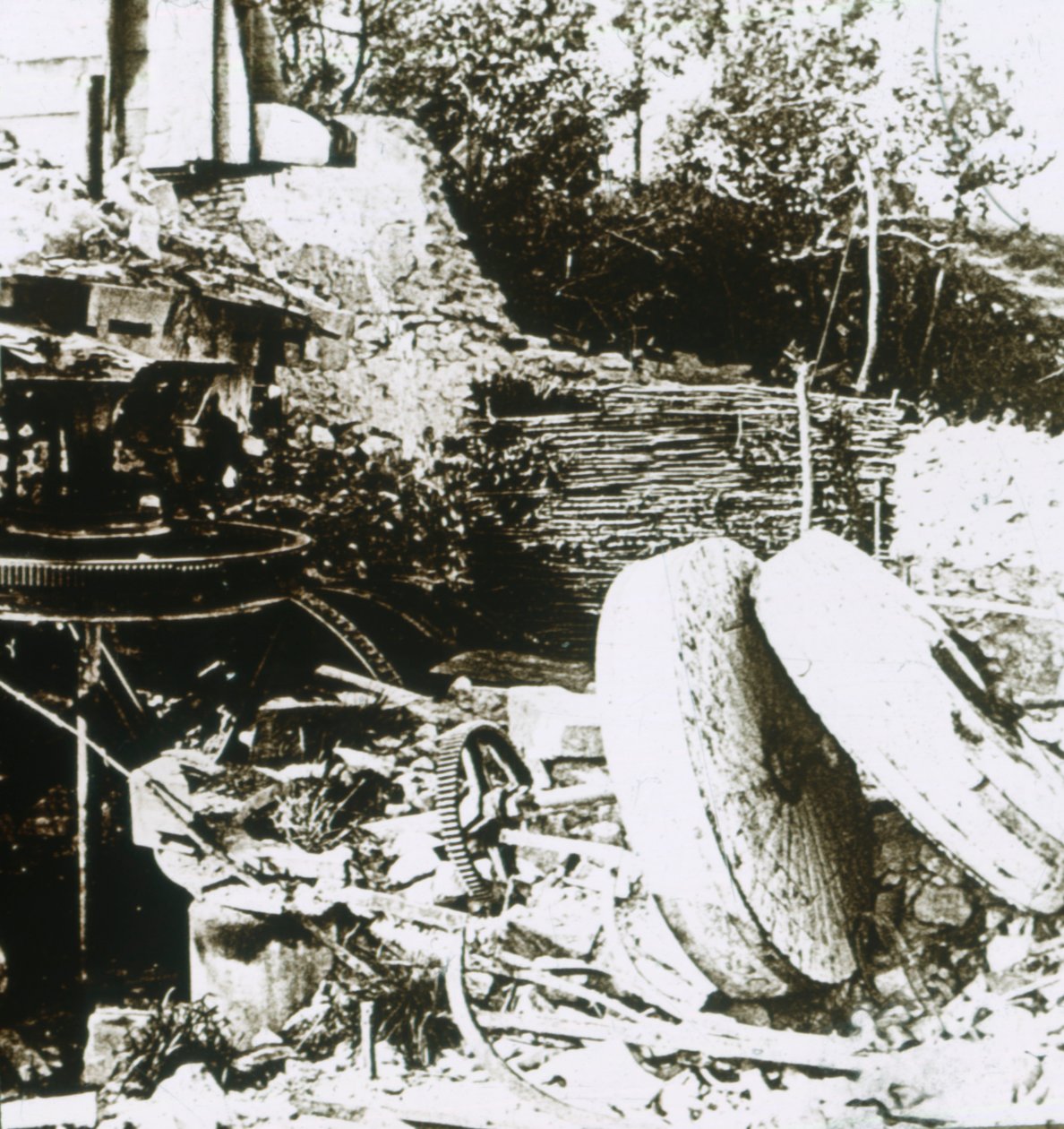 Molen in Woëvre, Frankrijk door Unbekannt