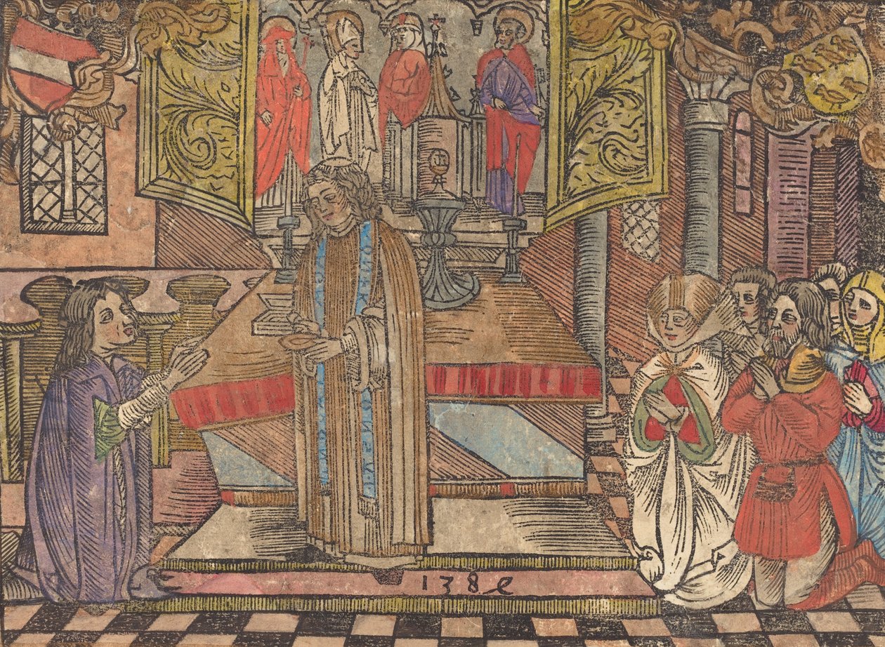 Wonder in Seefeld, 1484 door Unbekannt
