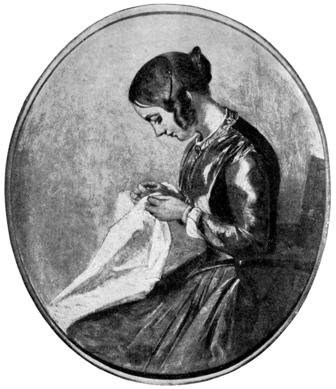 Miss Georgina Hogarth, ca. 1850 1912 door Unbekannt
