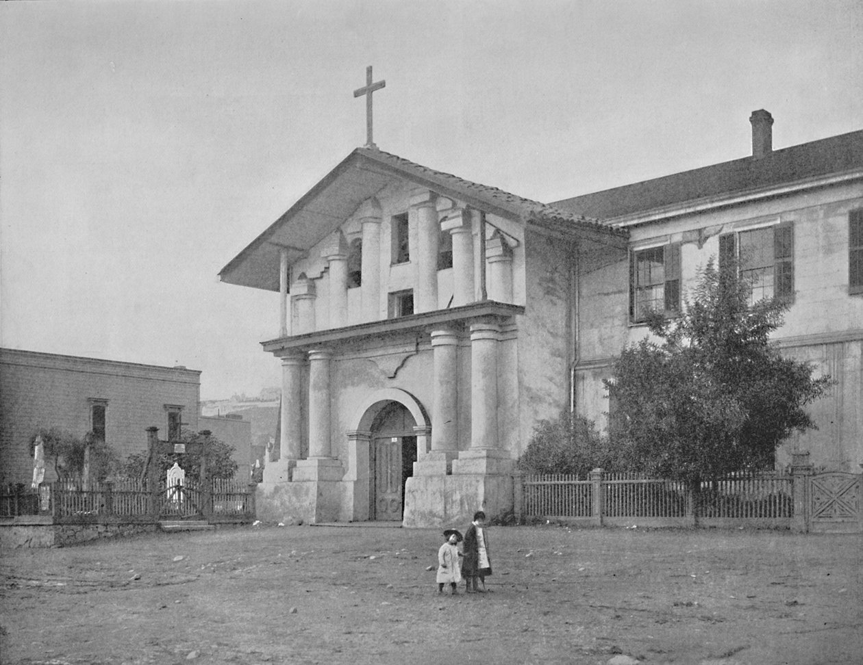 Mission Dolores, San Francisco, Californië door Unbekannt