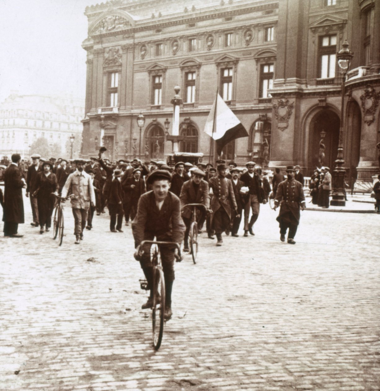 Mobilisatie van soldaten uit de Elzas-Lotharingen, c1914-c1918 door Unbekannt