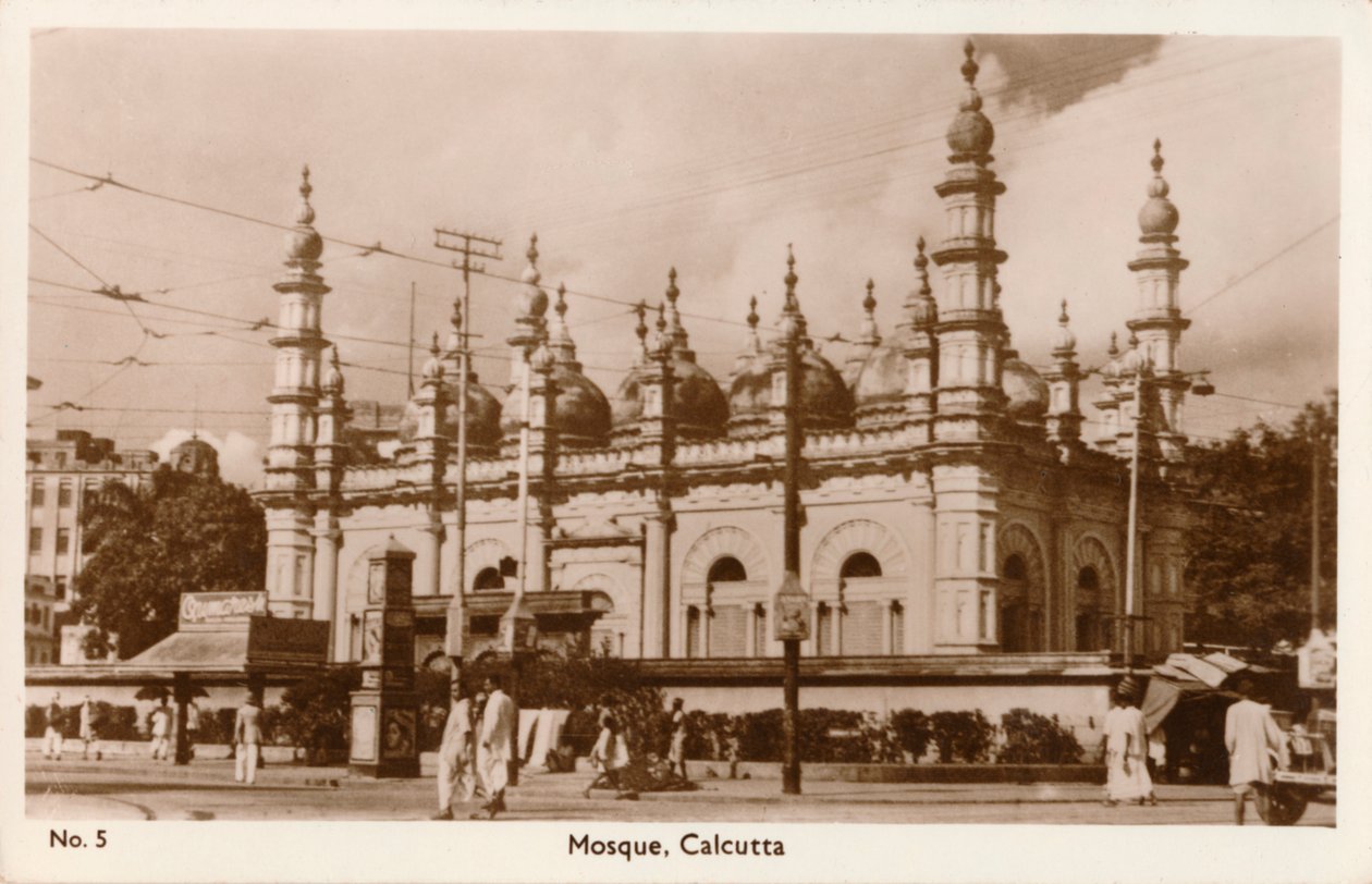 Moskee - Calcutta, c1900 door Unbekannt