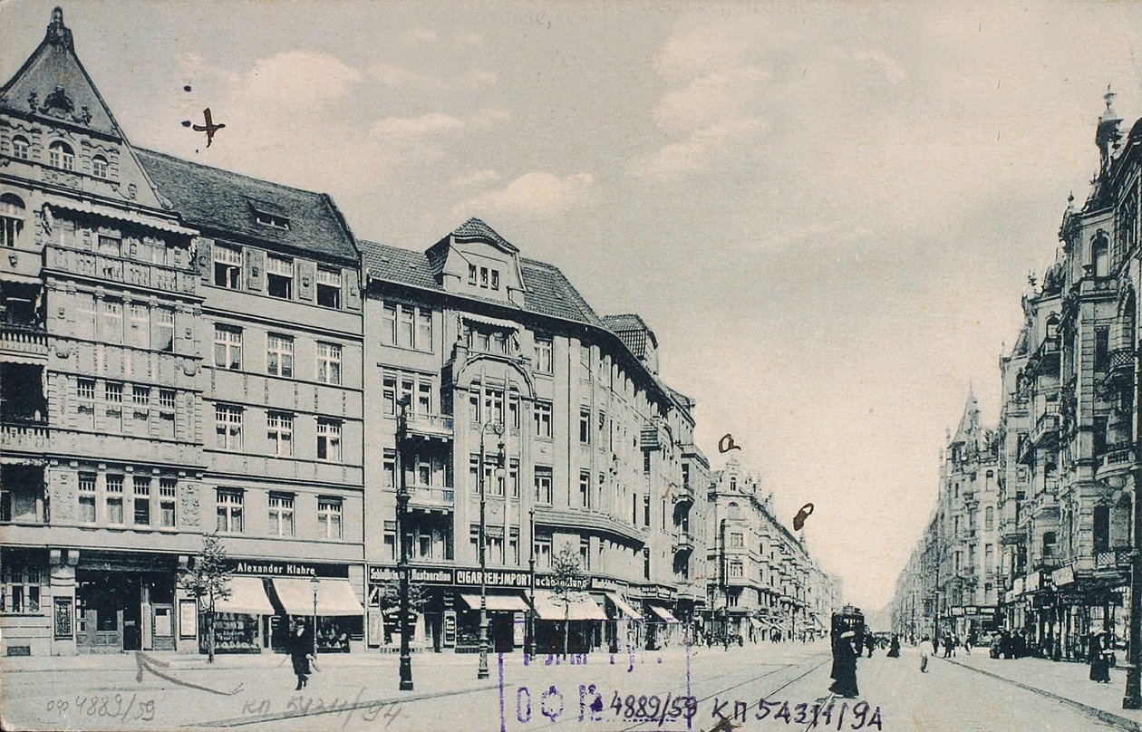 Motzstrasse, Berlijn, Duitsland, 1910s door Unbekannt