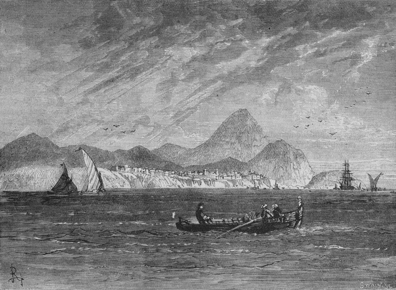 Mount Pernathia en Nieuw Navarino, ca. 1880 door Unbekannt