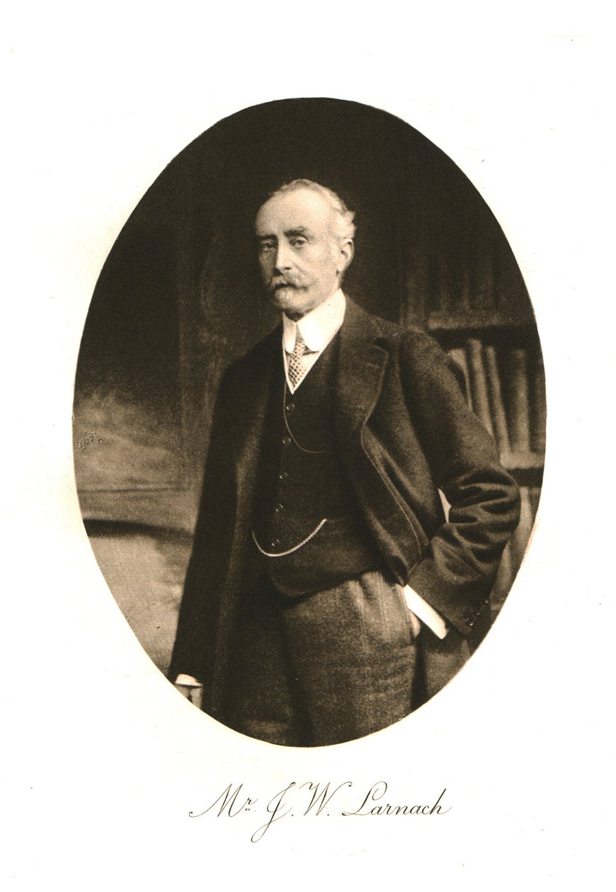 Dhr. J.W. Larnach, 1911 door Unbekannt