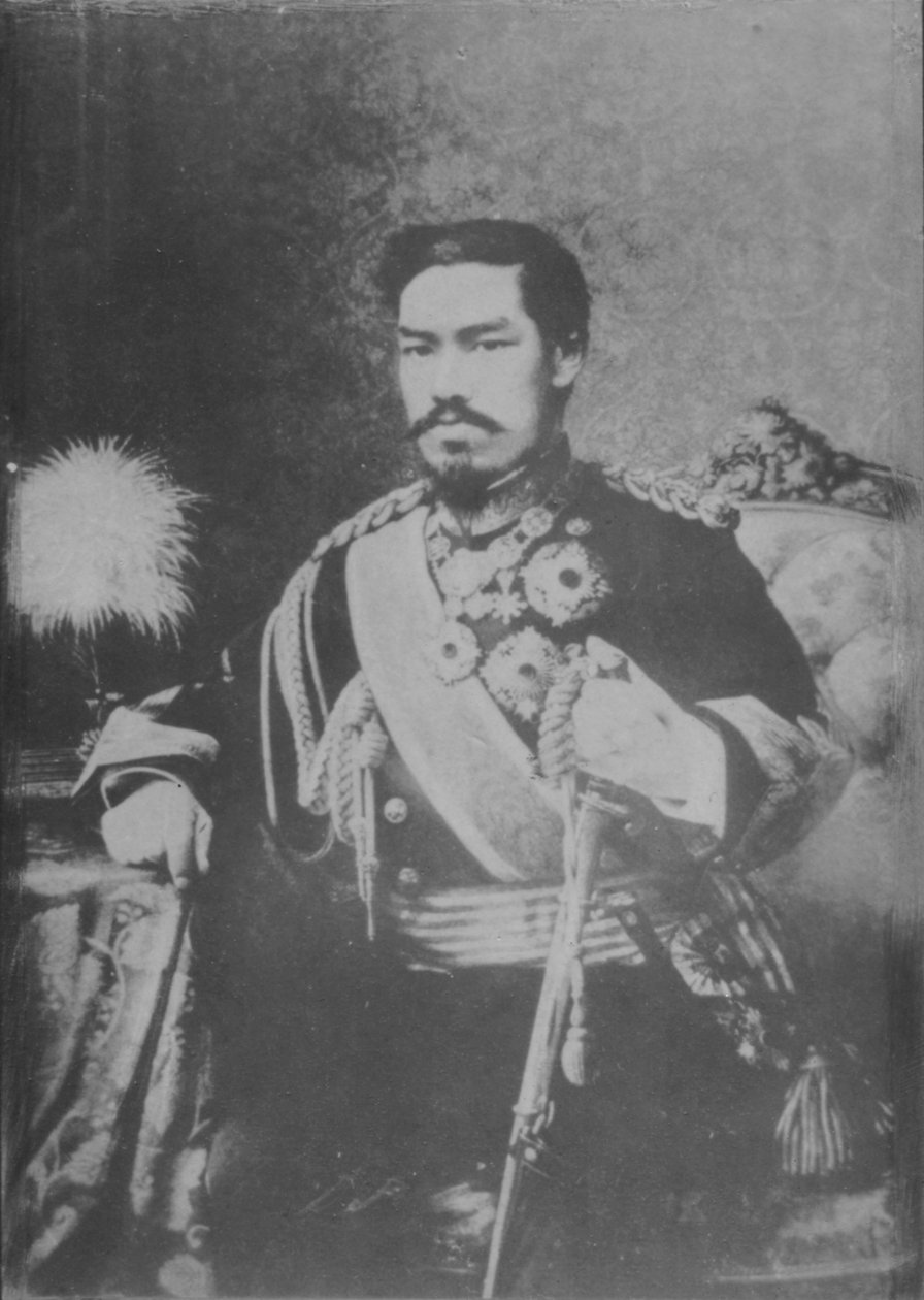 Mutsuhito, c1893 door Unbekannt