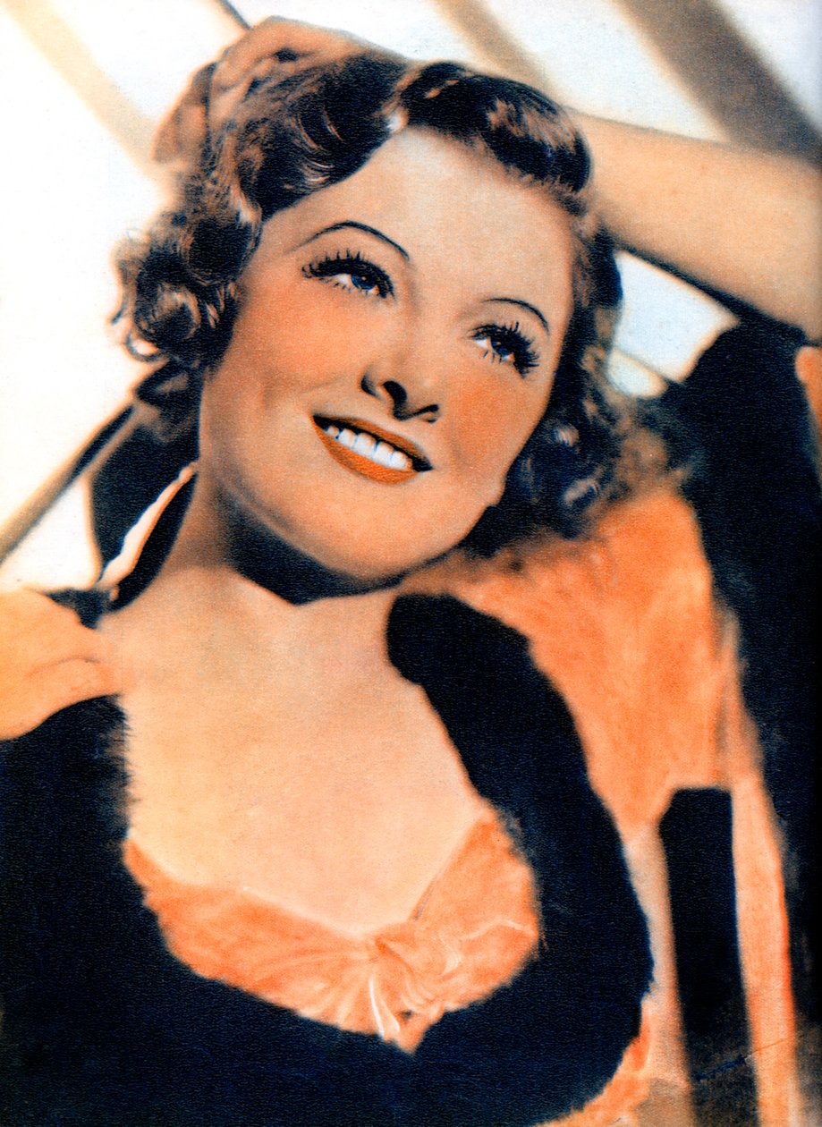 Myrna Loy, Amerikaanse actrice door Unbekannt